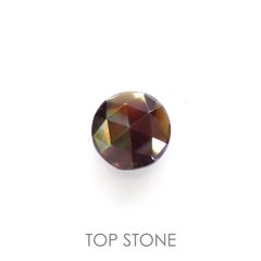 レインボーガーネット 日本・奈良県天川村産 1.89ct[220515990]7.4x7.2mm前後