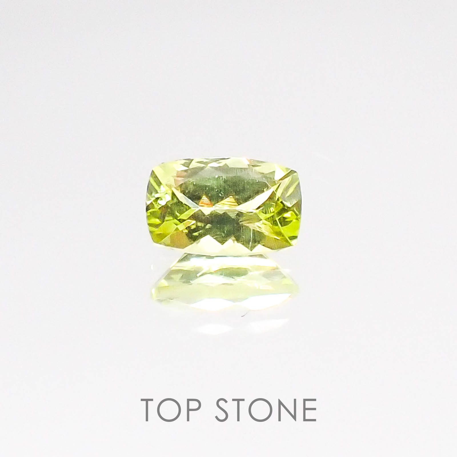 パロットクリソベリル インド産 ルース 0.36ct[20084679]5.2×3.2mm前後