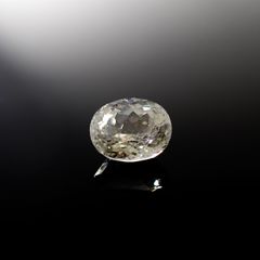 リリーパッドアパタイト フルオレッセンス アフリカ産 4.45ct [241129416]10.9x8.7mm前後