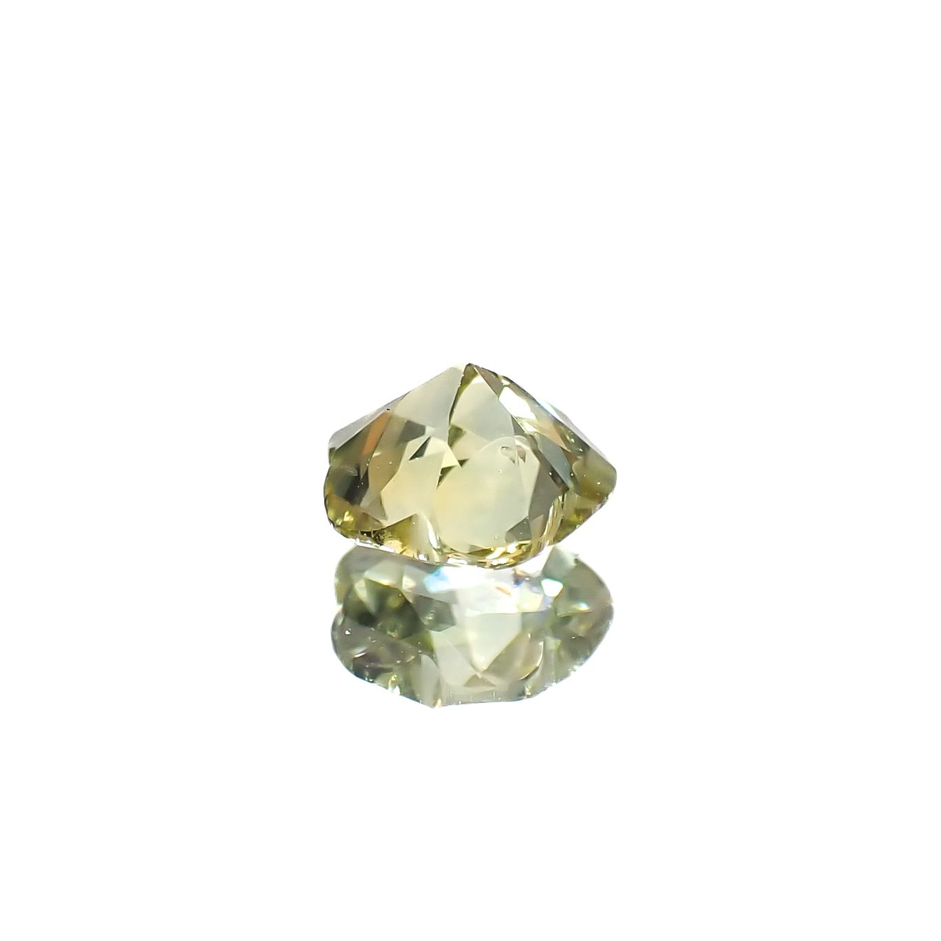 ◇カスタム・フラワーカット◇バイカラーサファイア スリランカ/マダガスカル産 0.36ct[240929077]4.3x4.3mm前後