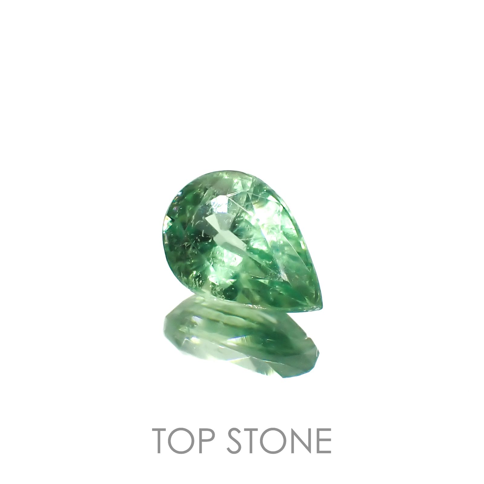 グリーンカイヤナイト タンザニア産 0.89ct[230220568]7.2x5mm前後