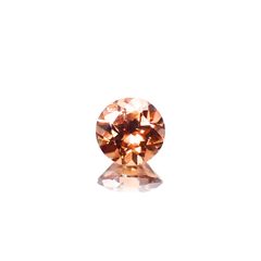 オレンジジルコン スリランカ/カンボジア産 1.48ct[240628110]6.5x6.4mm前後