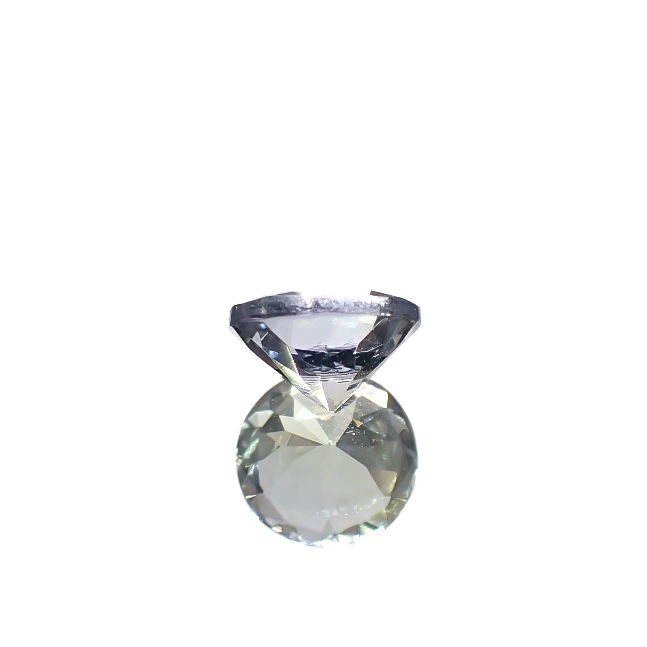バイカラータンザナイト(宝石名ゾイサイト)タンザニア産 0.49ct 識別済[240828609]5x5mm前後