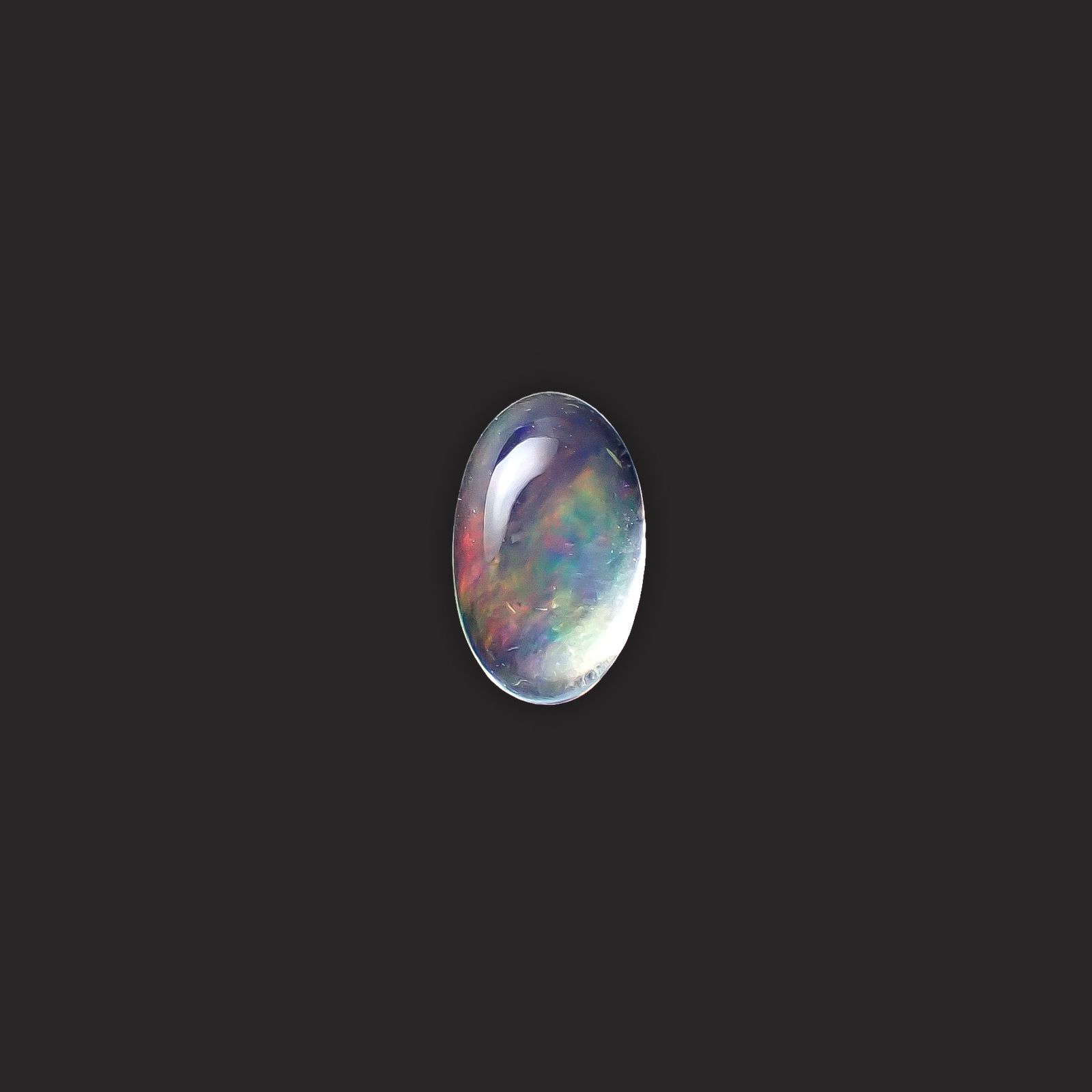 ウォーターオパール メキシコ産 0.40ct / 7.1x4.3mm前後 [250931001]
