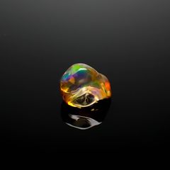 ファイヤーオパール 原石 メキシコ産 1.73ct[240125277]8.5x6.5mm前後