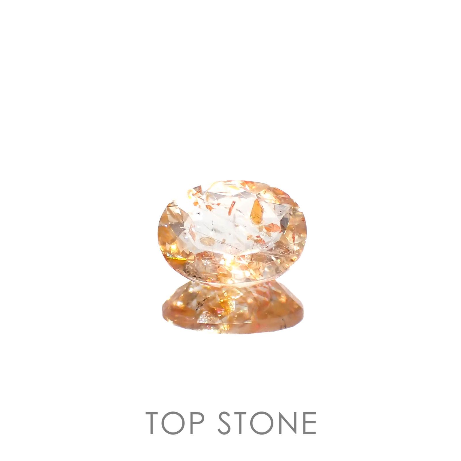 イリュージョンサンストーン タンザニア産 1.51ct[230120120]9.1x7mm前後
