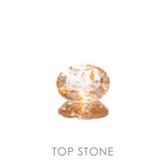 イリュージョンサンストーン タンザニア産 1.51ct[230120120]9.1x7mm前後