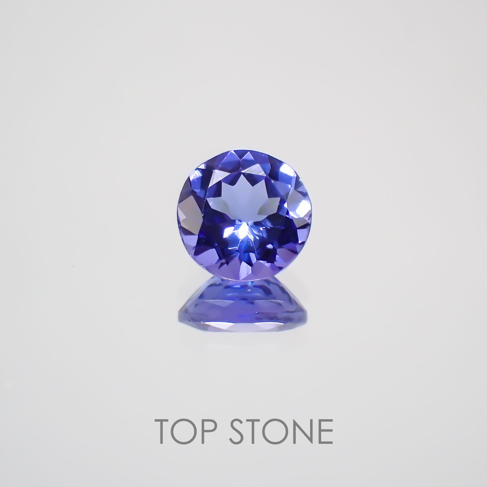 タンザナイト(宝石名タンザナイト) タンザニア産 0.47ct 識別済[210610070]5×5mm前後