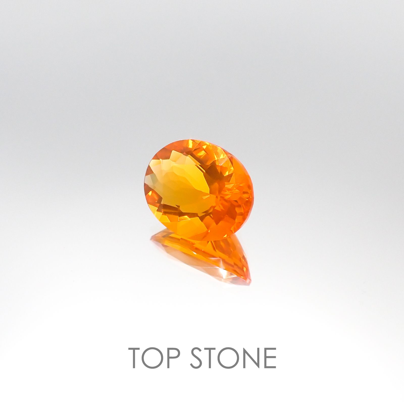 ファイヤーオパール メキシコ産 ルース 1.90ct[20085084]10.5×8.1mm前後