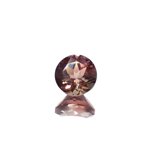 バイカラーアンデシン モンゴル産 0.53ct / 5x5mm前後 [260321489]