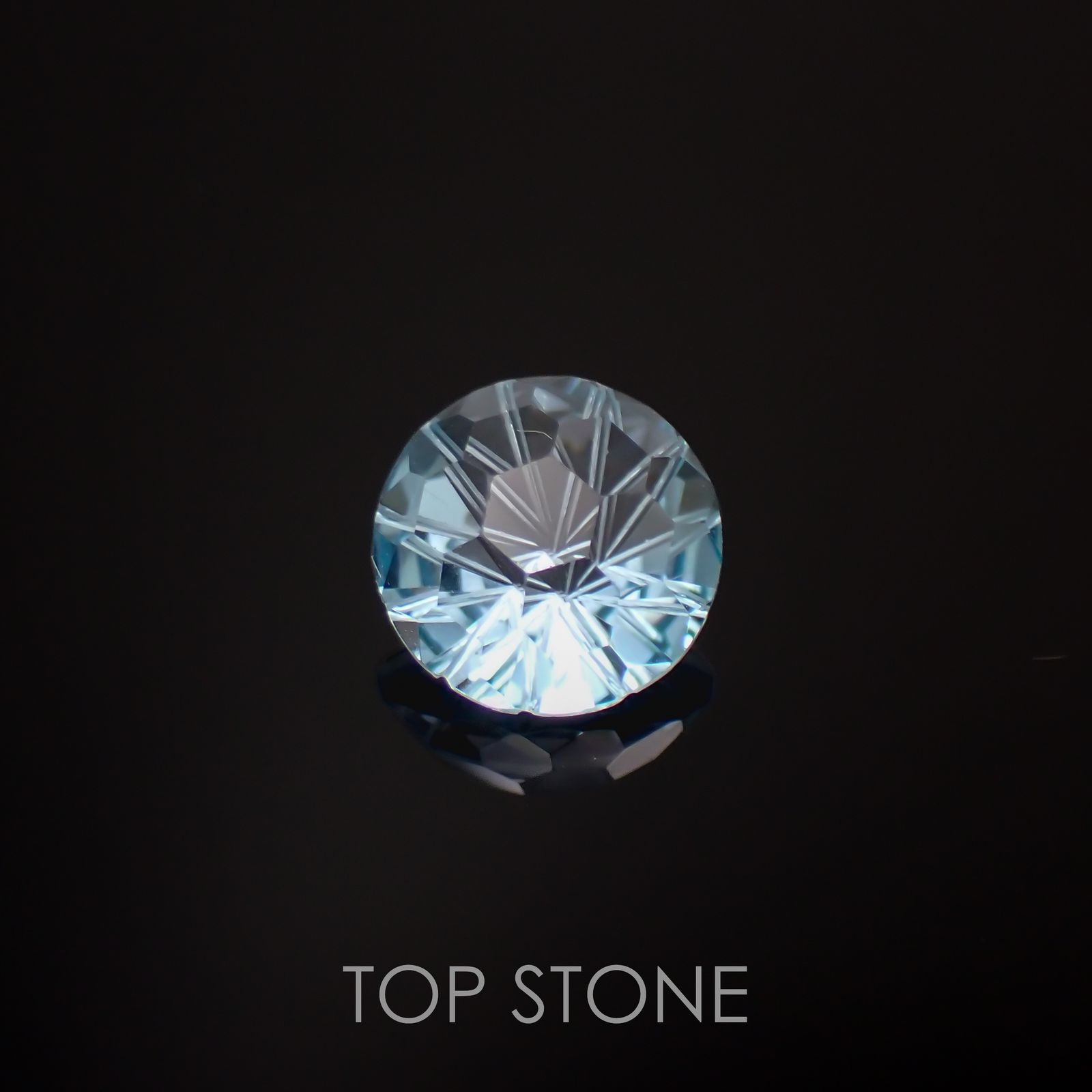 ◇カスタムカット◇ブルートパーズ ブラジル産 2.16ct[221219358]8.0x8.0mm前後