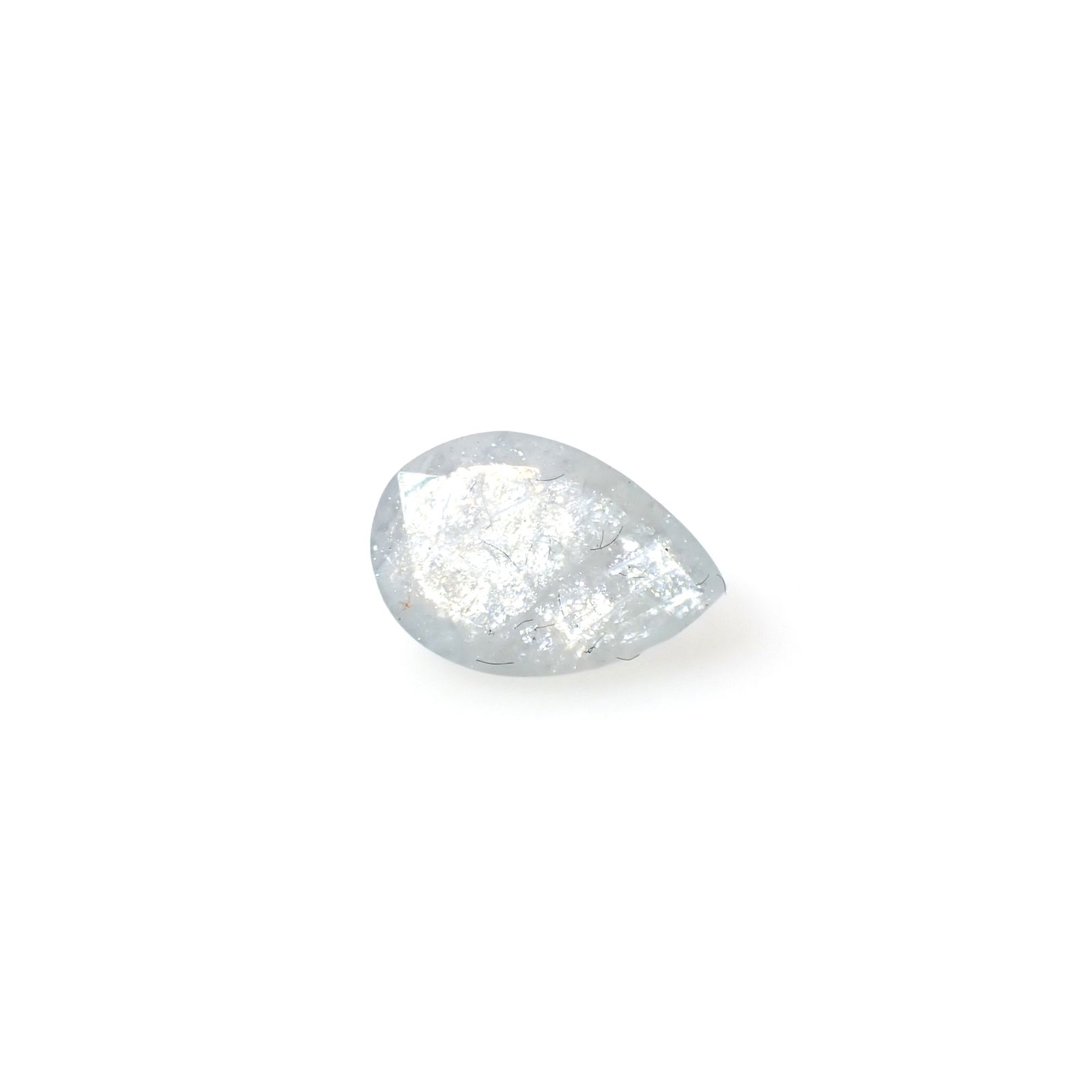 イリデッセンスアクアマリン ブラジル産 0.80ct [250730836]8.1x5.6mm前後