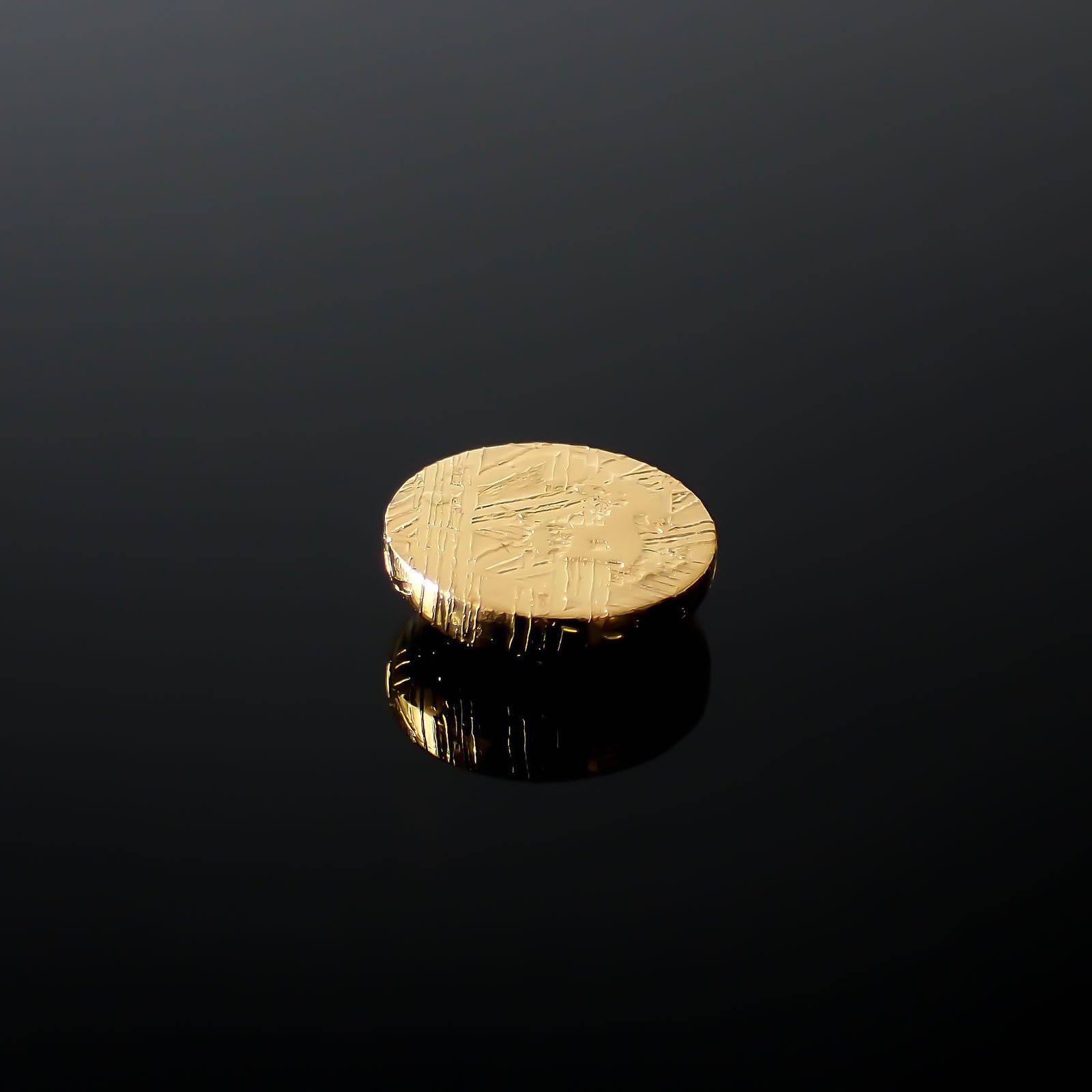 ムオニナルスタ隕石 発見地:スウェーデン 7.75ct[240125806]10.2x10.2mm前後
