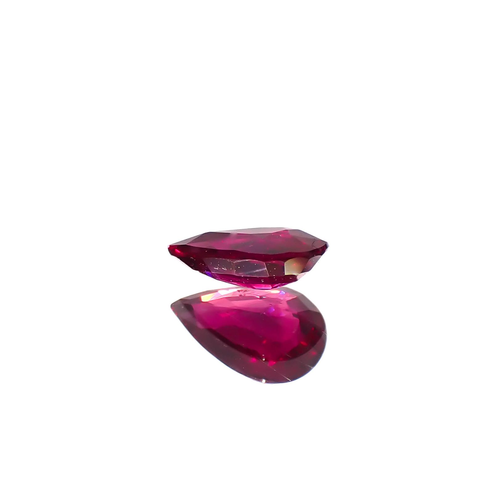 ルビー 非加熱 ビルマ産 0.42ct[240628056]6.1x3.9mm前後