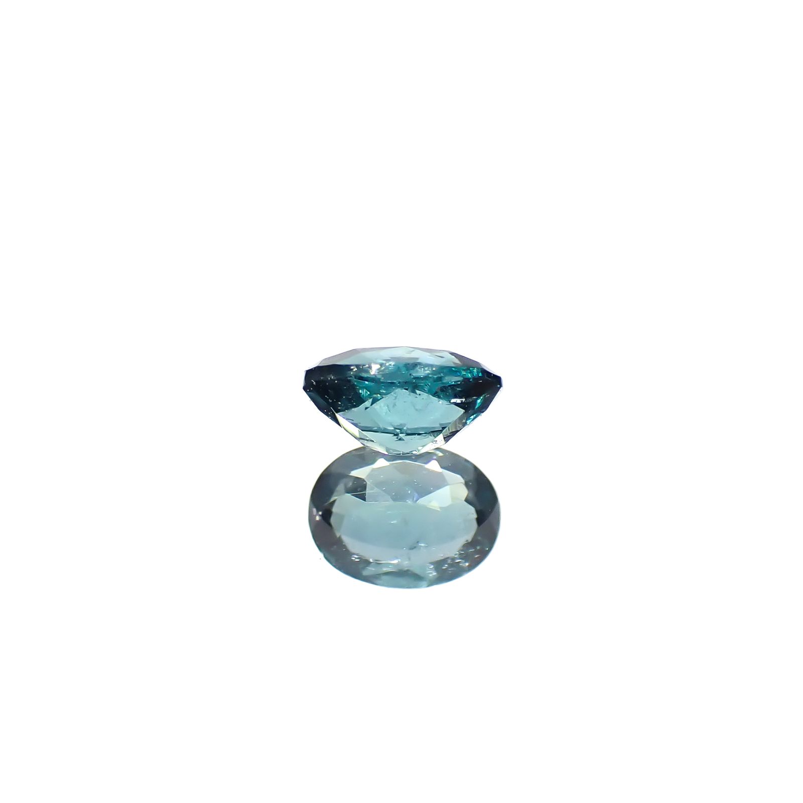 ブルーグリーントルマリン ブラジル産 0.17ct[240628034]3.9x3mm前後