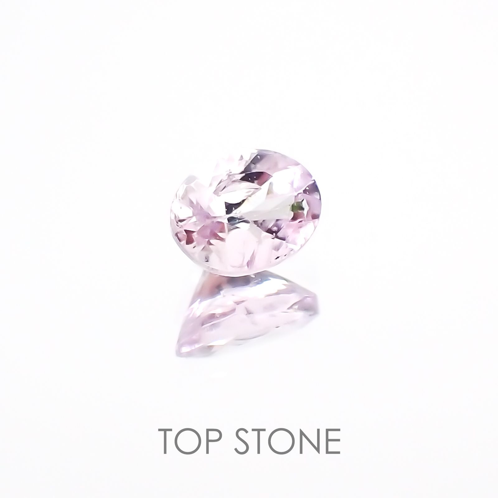 ピンクゾイサイト(宝石名ピンク・ゾイサイト) タンザニア産 0.22ct 識別済[20117870]4.1×3mm前後