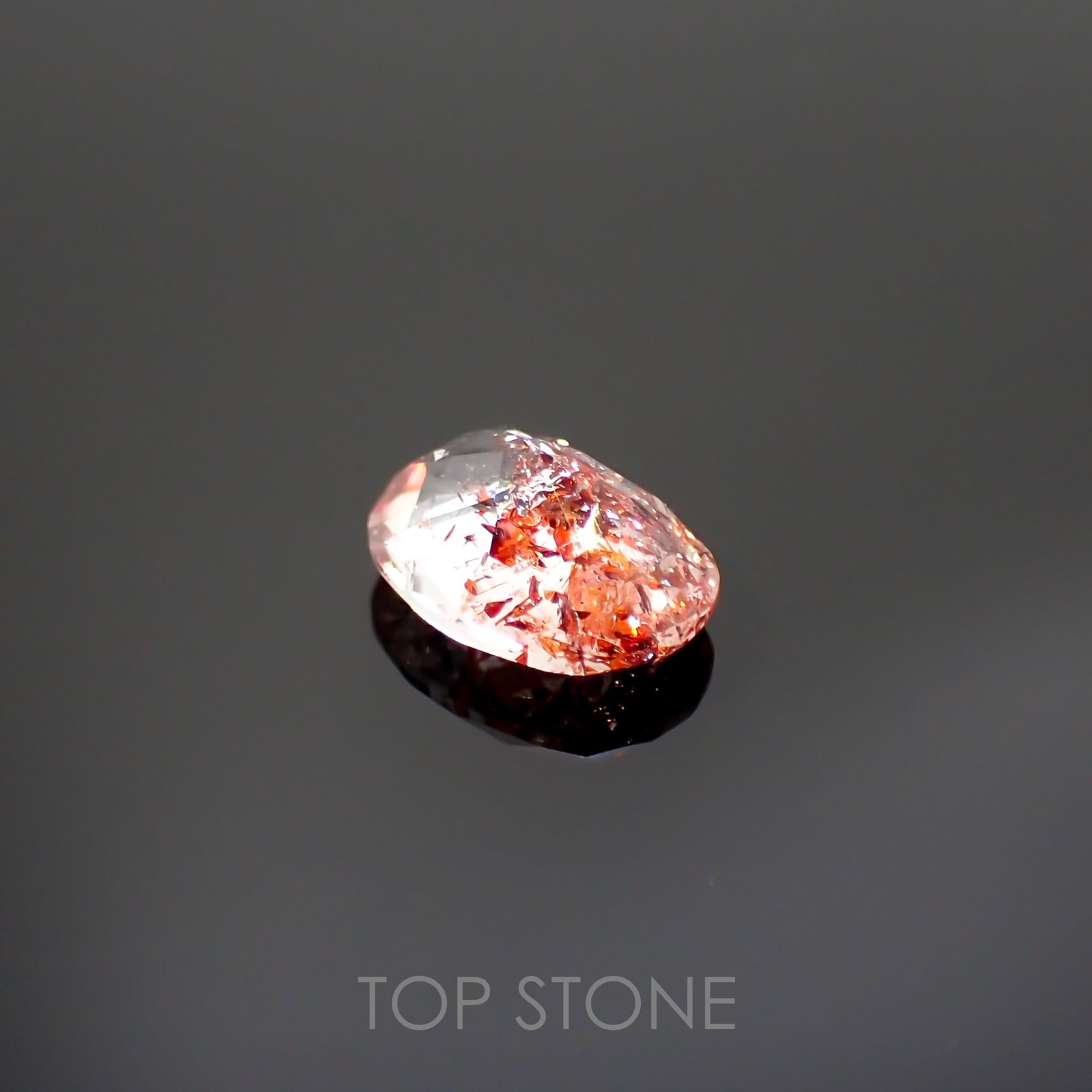 ファイヤークォーツ ナイジェリア産 1.76ct[220114752]9.4x7.3mm前後