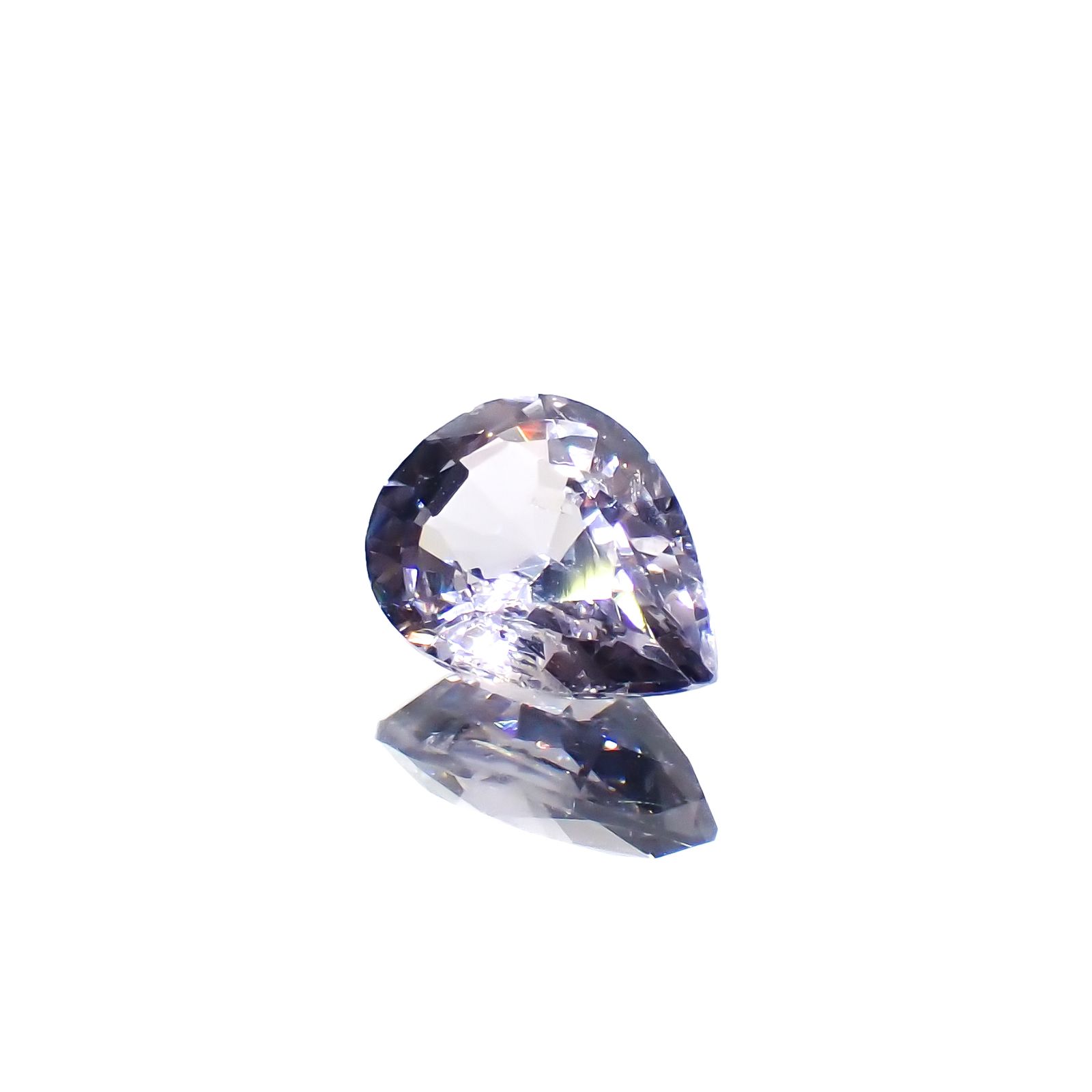 グレースピネル(宝石名スピネル)ビルマ/マダガスカル産 1.02ct 識別済[230421742]7.8x5.5mm前後
