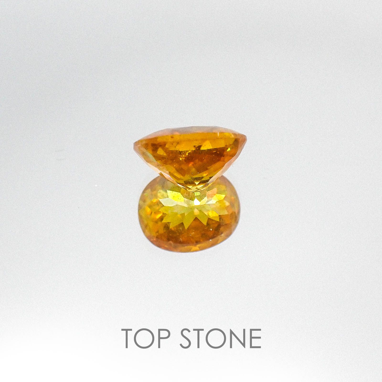 スファレライト スペイン産 ルース 3.41ct[20084472]9.6×7.9mm前後