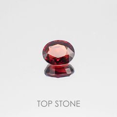 スペサルティンアルマンディンガーネット マダガスカル産 ルース 2.02ct[20073701]7.6×6.5mm前後