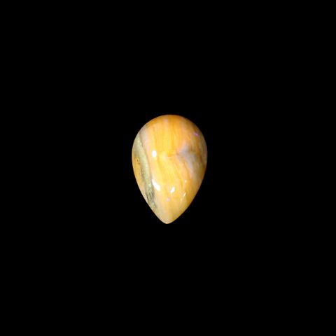 北海道石(北海道オパール) 北海道河東郡鹿追町然別産 6.93ct [250530381]16.9x11.7mm前後