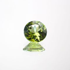 ペリドット(宝石名ペリドット) パキスタン産 1.10ct 識別済[211013090]6.8×6.8mm前後