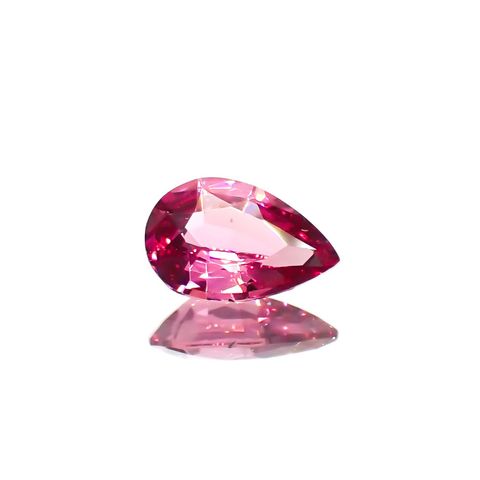 ホットピンクスピネル(宝石名ピンク・スピネル)タンザニア産 0.24ct 識別済[230120034]5.3x3.4mm前後