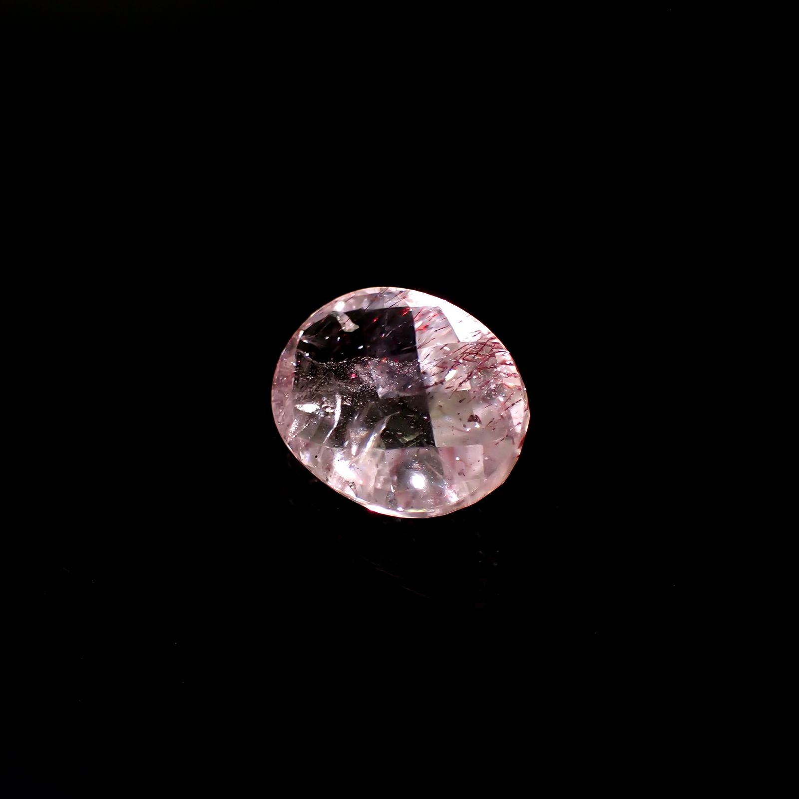 ◇カスタムカット◇ティンカーベルクォーツ ブラジル産 14.94ct[231023791]19.1x14.3mm前後