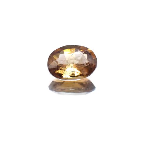 アキシナイト(宝石名アキシナイト)パキスタン産 0.99ct 識別済[231224380]7.3x5.4mm前後