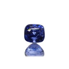 コバルトブルースピネル(宝石名コバルト ブルー・スピネル)ベトナム・ルクイエン産 ソ付(彩珠) 0.110ct / 2.5x2.3mm前後 [221219523]