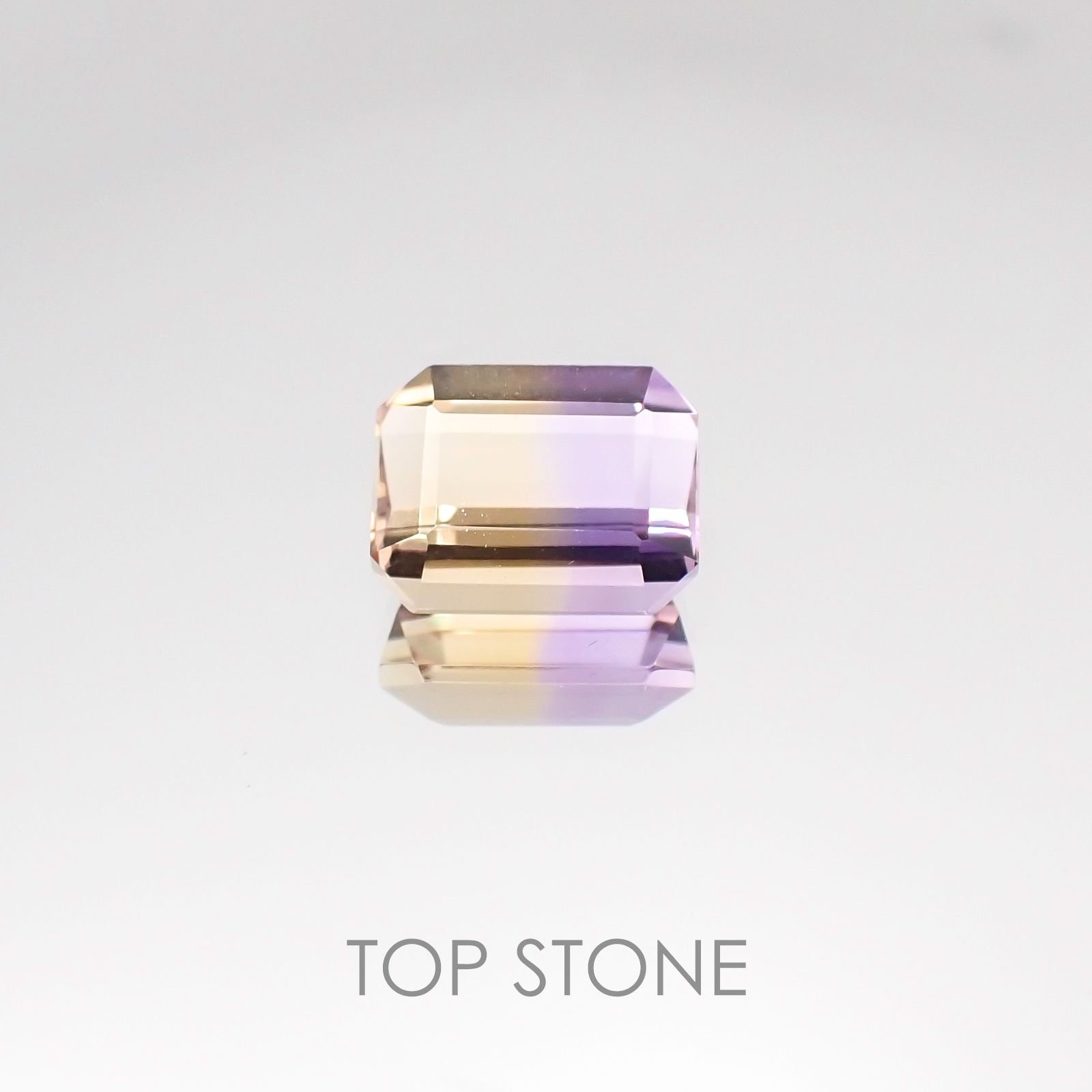 アメトリン ブラジル産 ルース 2.37ct[20106902]8.9×7.1mm前後