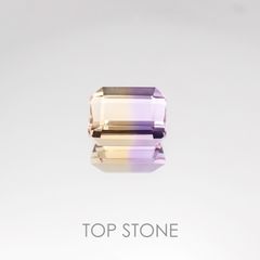 アメトリン ブラジル産 ルース 2.37ct[20106902]8.9×7.1mm前後