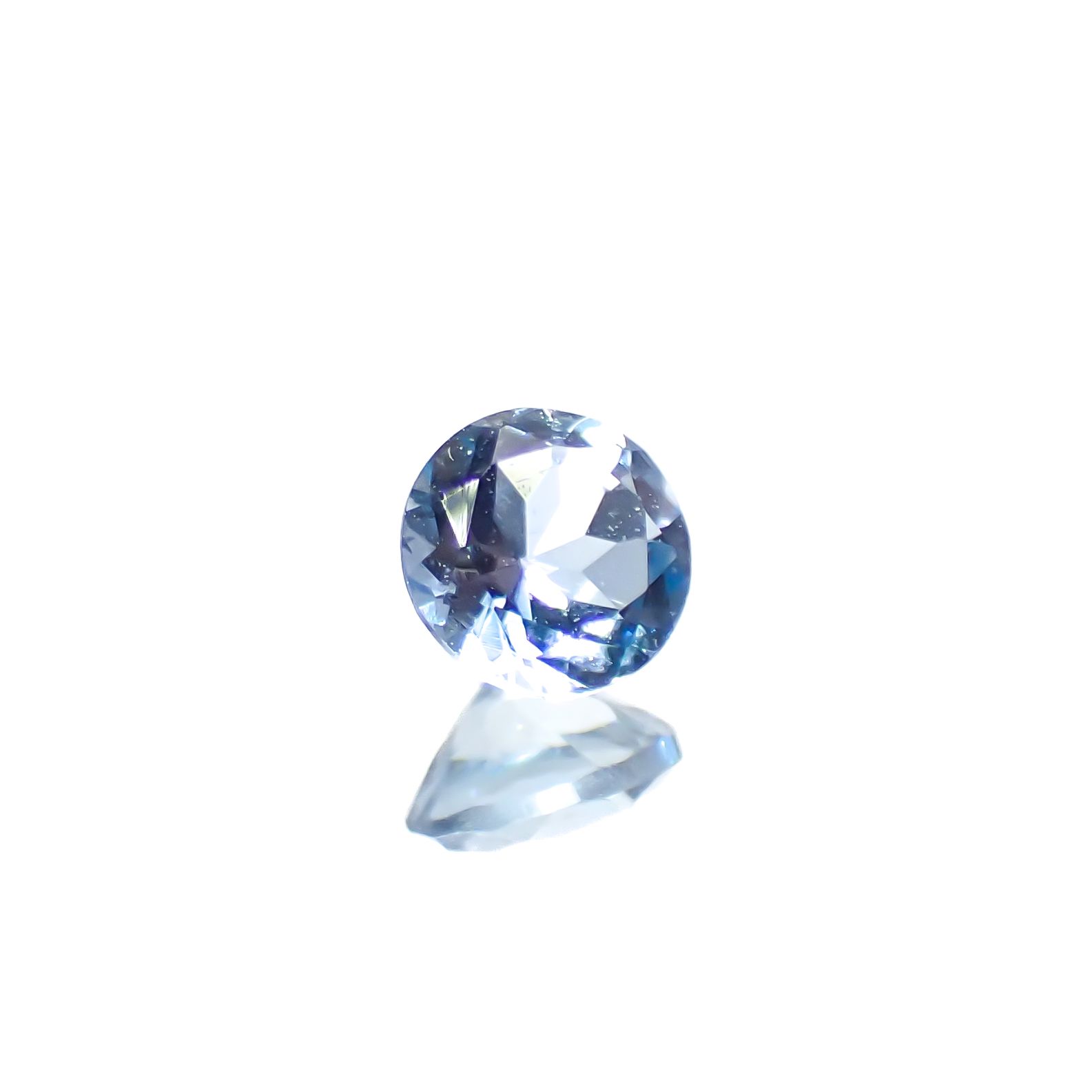 サンタマリアアクアマリン ブラジル産 0.15ct[240225987]3.4x3.4mm前後