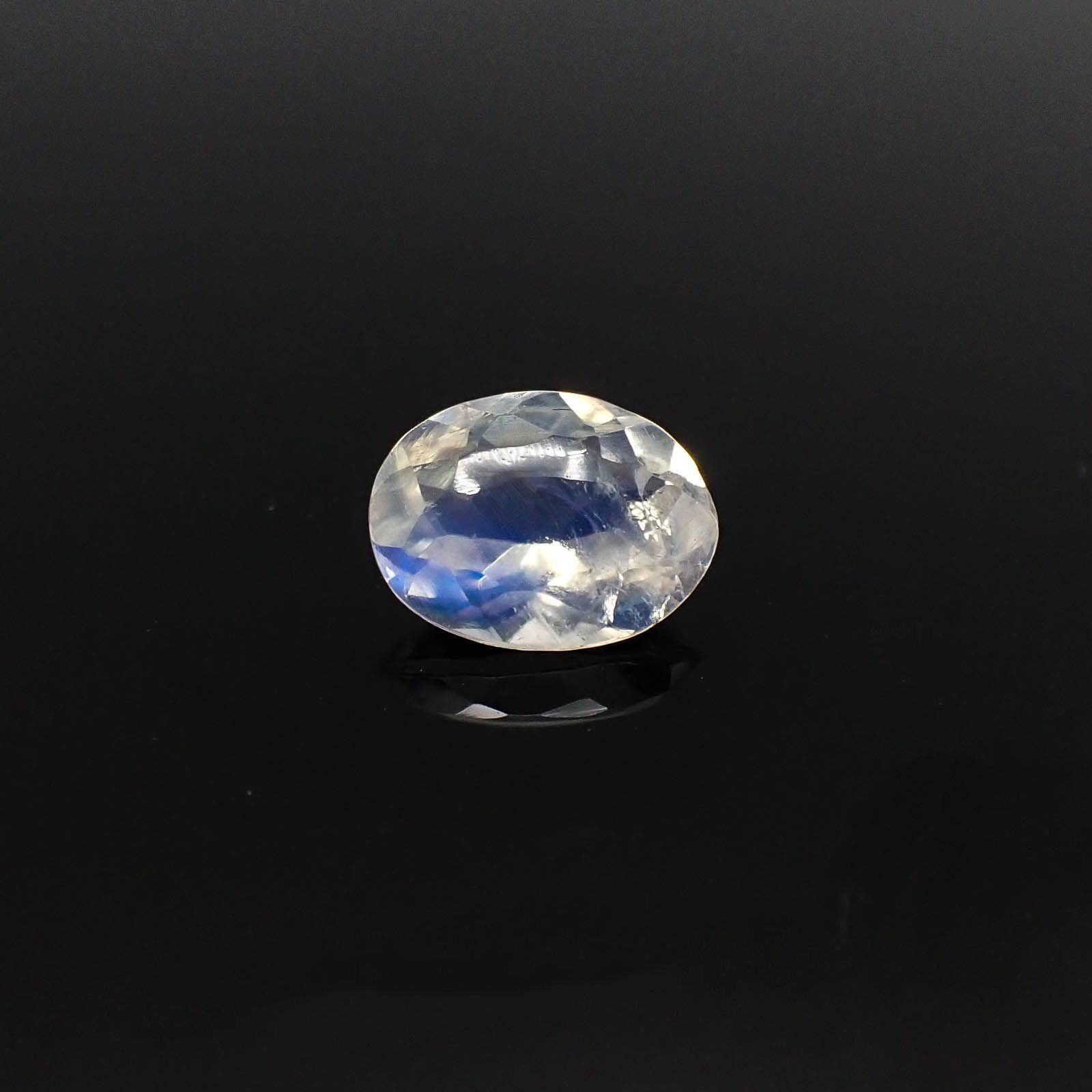 レインボームーンストーン ルース 0.78ct オーバル カボション | www