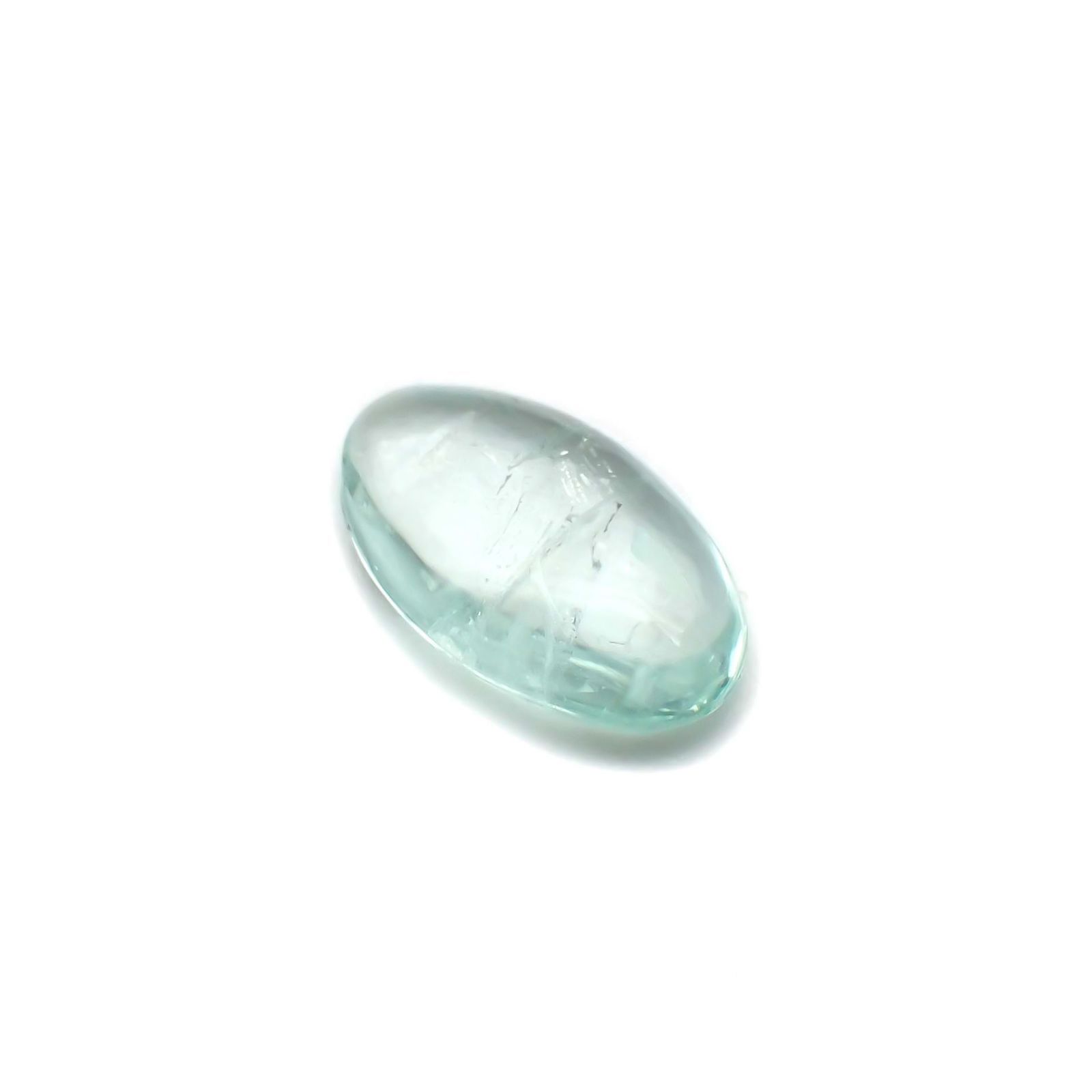 フォスフォフィライト(宝石名フォスフォフィライト) ボリビア産 0.950ct ソ付(彩珠)[210913353]9.8×5.9mm前後
