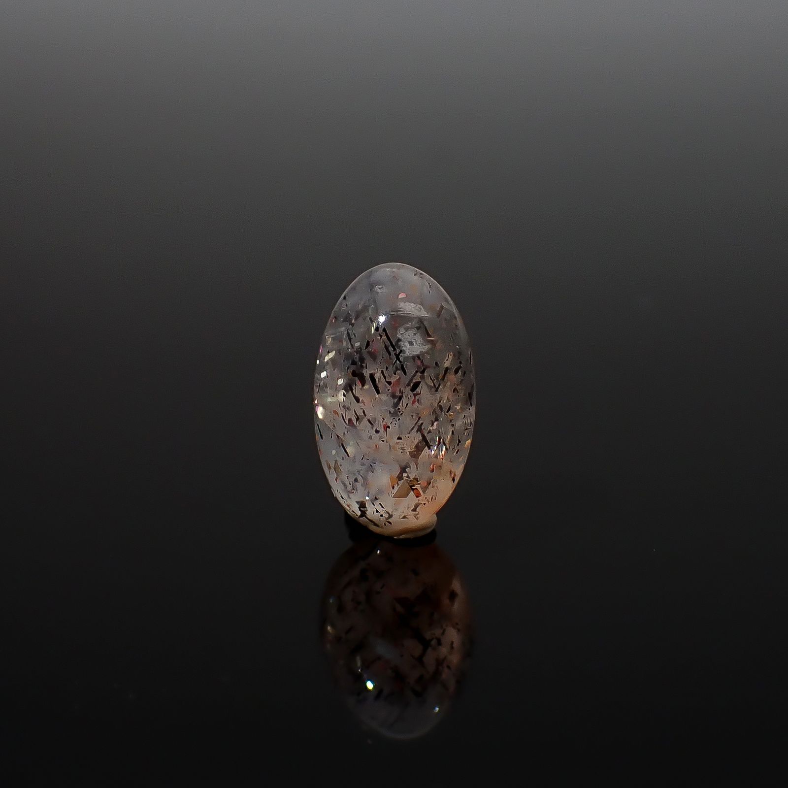 レインボーラティスサンストーン オーストラリア産 2.30ct / 12.2x7.3mm前後 [260632528]