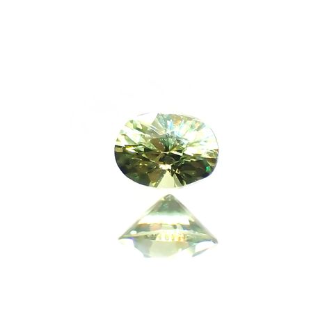 デマントイドガーネット(宝石名デマントイド・ガーネット) ナミビア産 0.13ct 識別済[210912782]3×2.3mm前後
