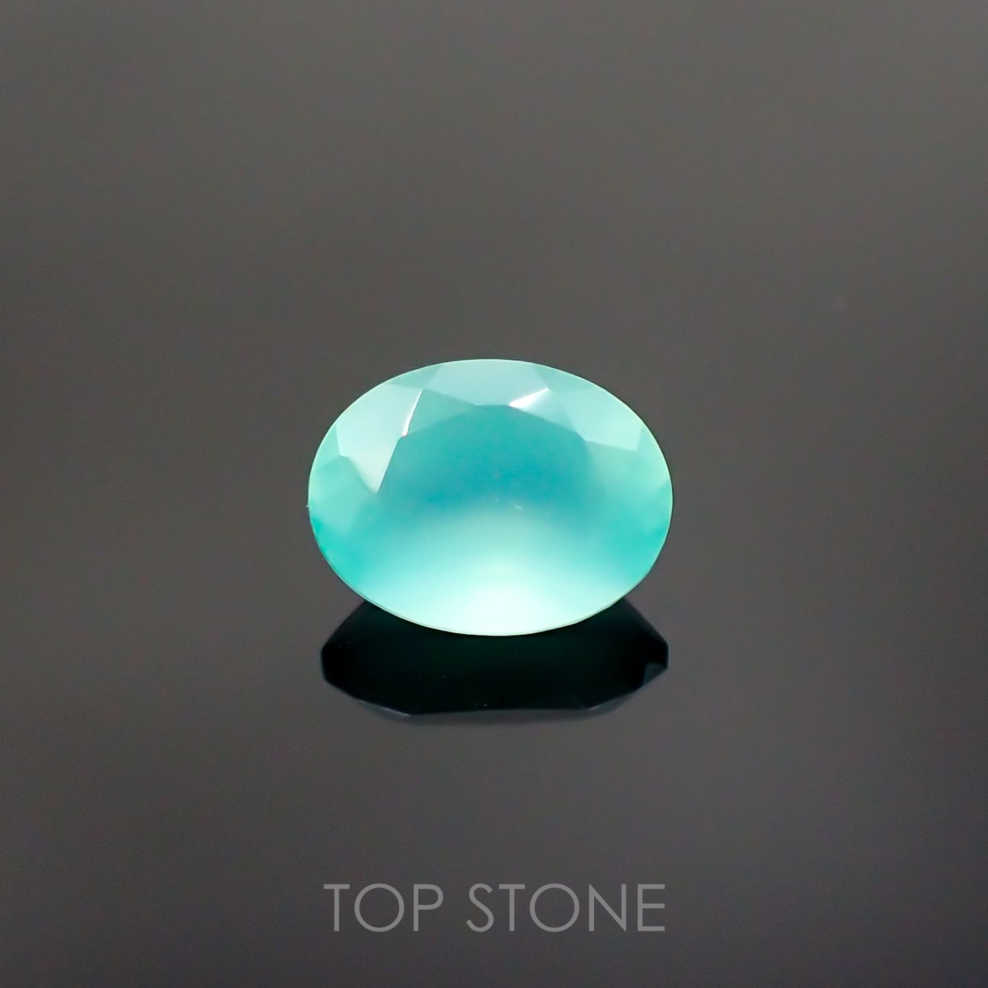 アクアプレーズ 南アフリカ産 ルース 1.3ct[210912345]8.2×6.1mm前後