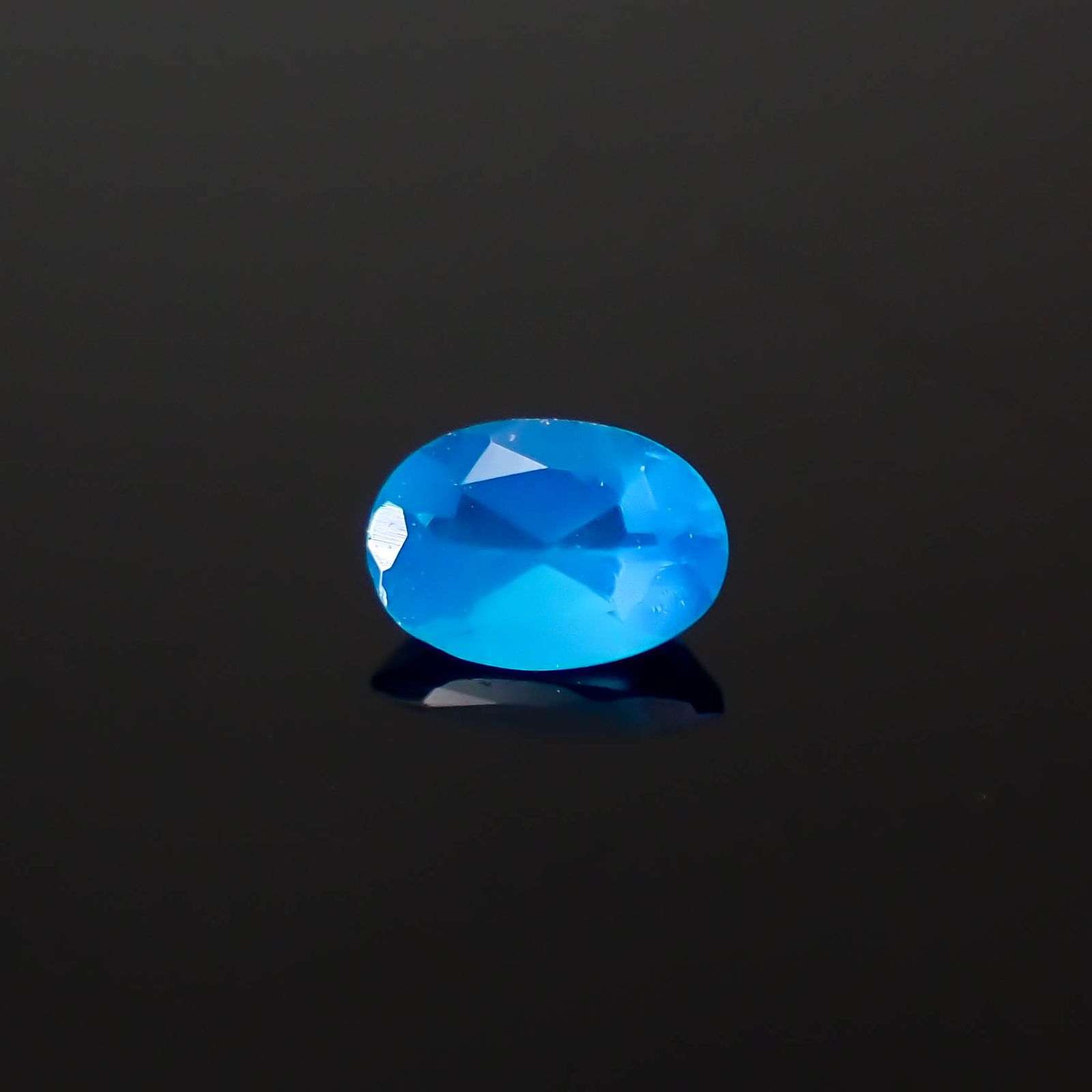 ネオンブルーアパタイト マダガスカル産 0.14ct[240628101]4x2.8mm前後
