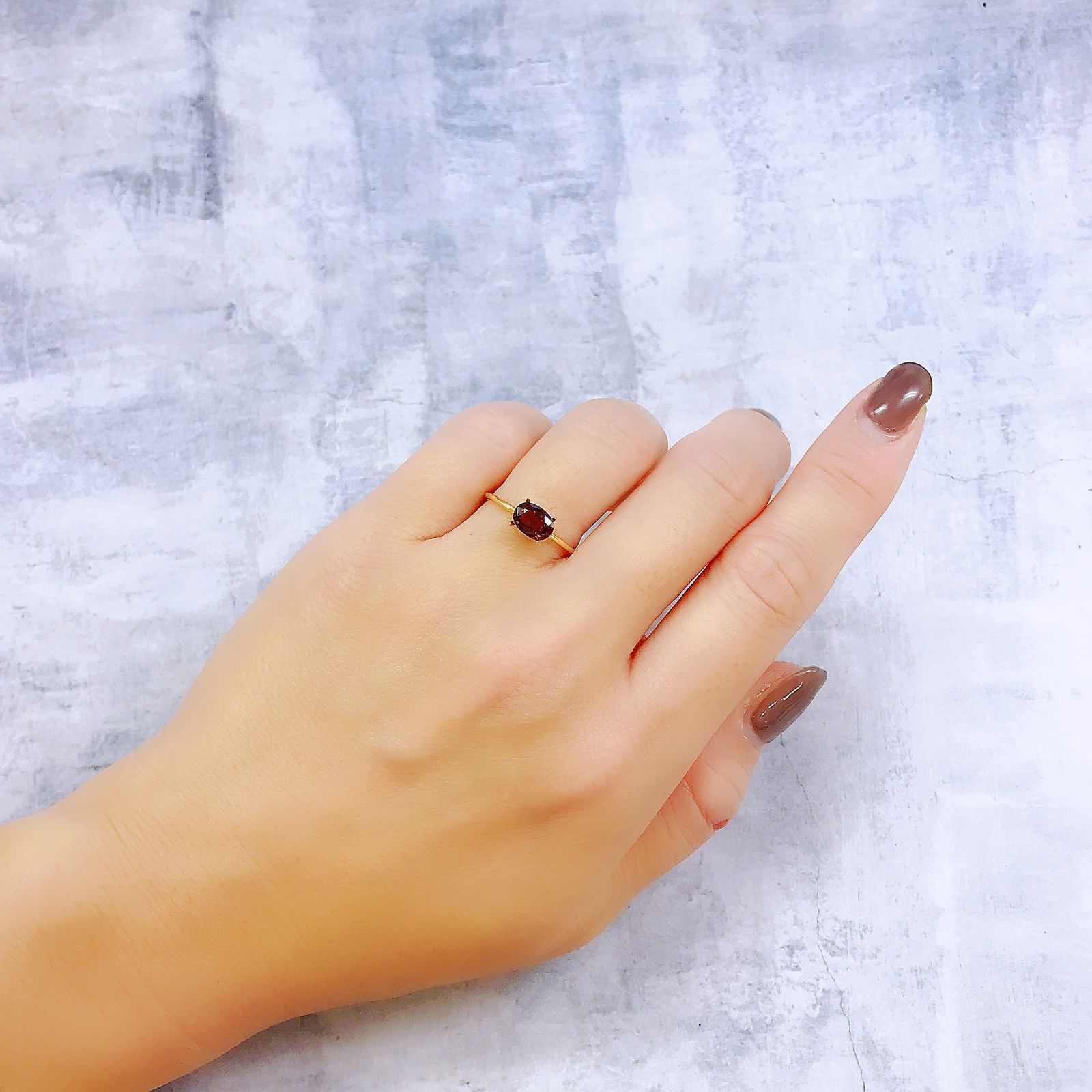 レッドスピネル タンザニア産 1.07ct[221018233]6.8x4.9mm前後