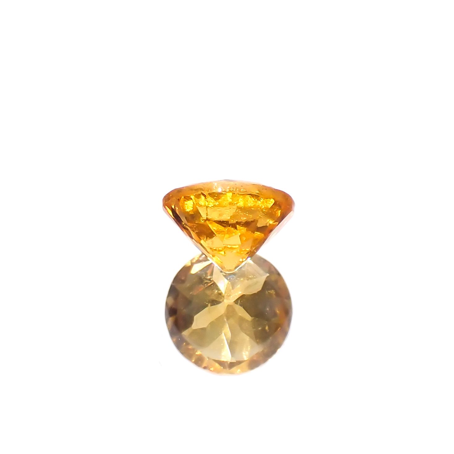 スペサルティンガーネット ナイジェリア産 0.55ct[230923382]4.8x4.8mm前後