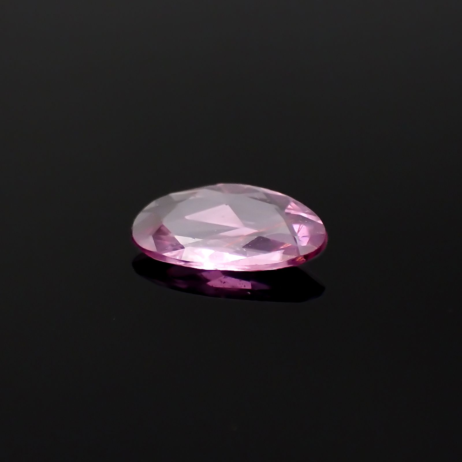 ◇ローズカット◇パープルピンクサファイア マダガスカル産 0.83ct[230722669]8.7x5.4mm前後
