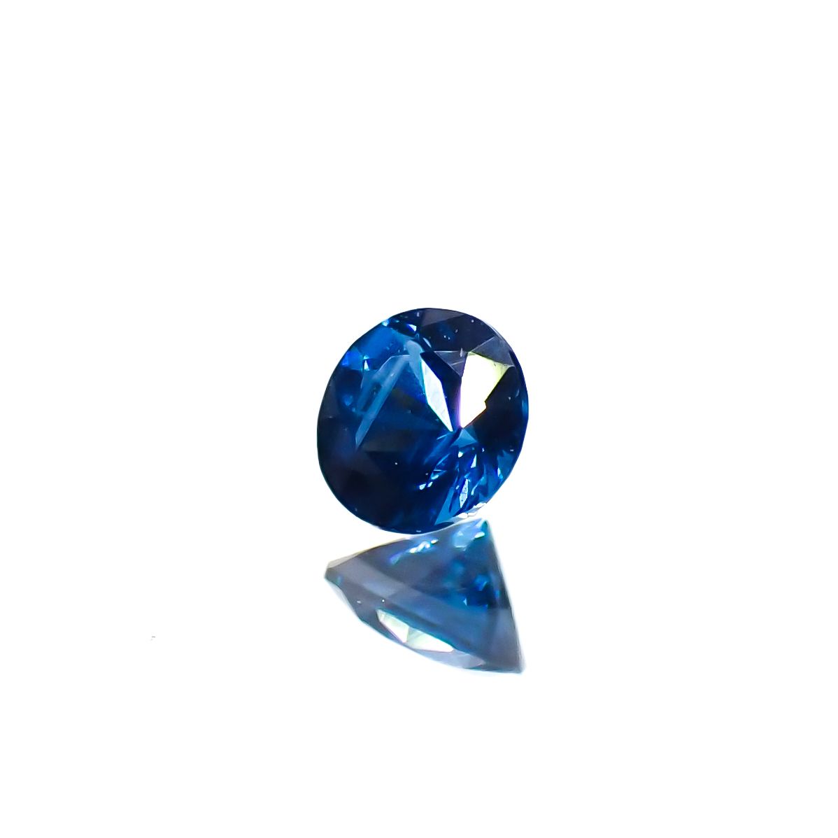 コバルトブルースピネル(宝石名ブルー・スピネル)タンザニア産 0.115ct ソ付(日独)[231225076]2.95x3.01mm前後