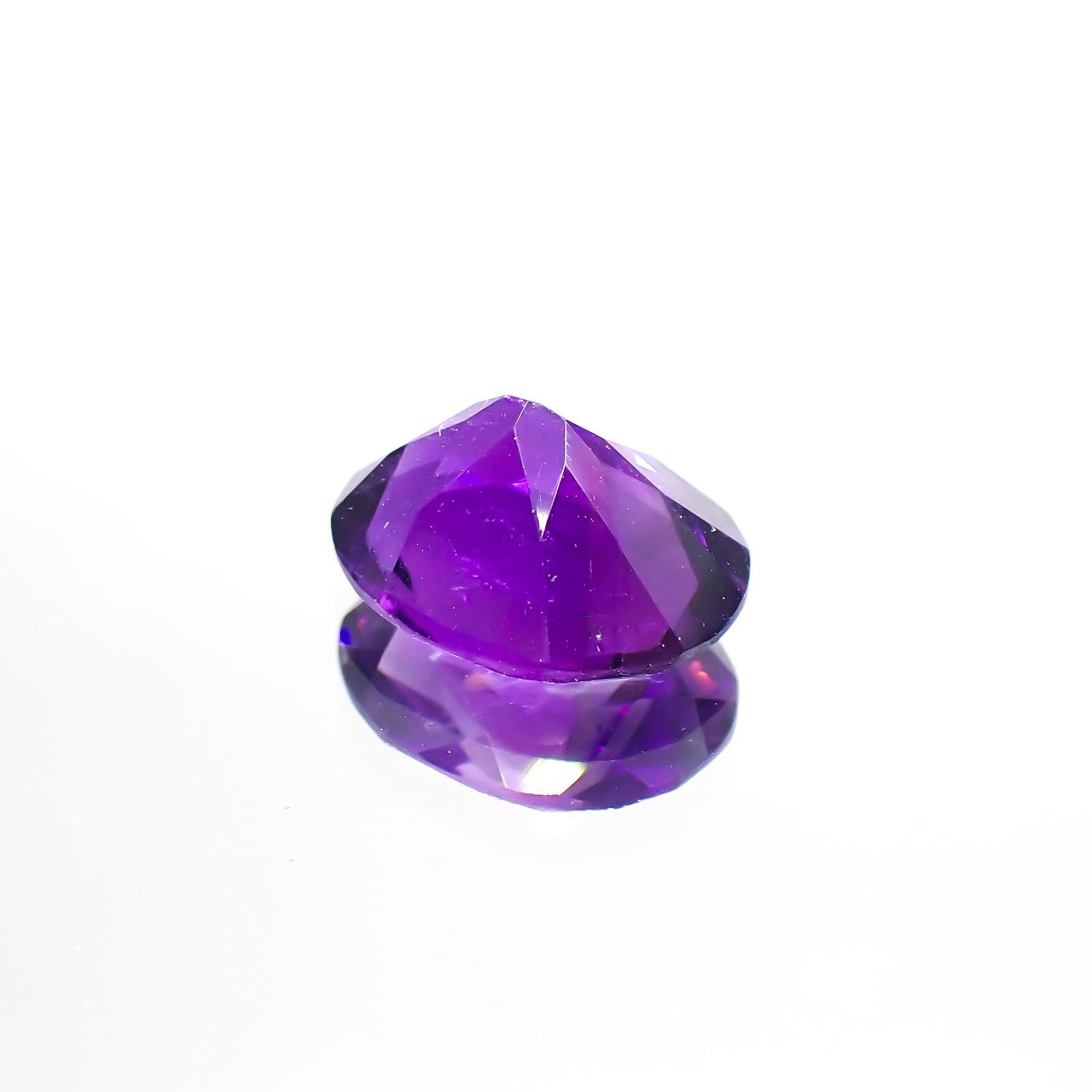 カラーシフトアメジスト(宝石名アメシスト)ブラジル/ウルグアイ産 3.78ct 識別済[220113972]12x10.1mm前後
