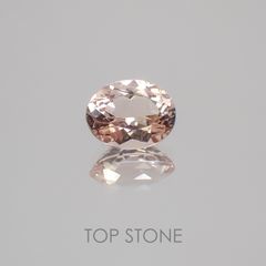 モルガナイト ナイジェリア産 ルース 0.75ct[21019103]6.7×5.2mm前後