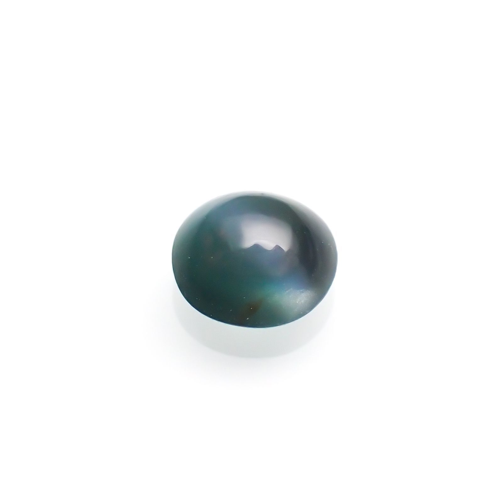 アレキサンドライトキャッツアイ インド産 0.41ct[220114069]4.4x4.3mm前後