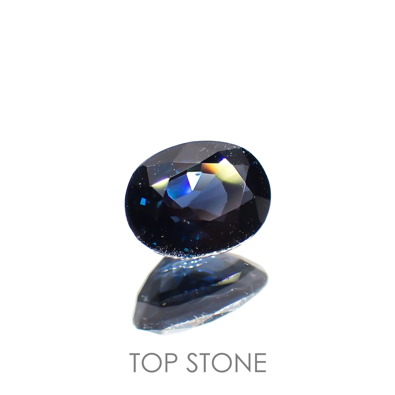 コバルトブルースピネル(宝石名ブルー・スピネル)スリランカ産 1.130ct ソ付(日独)[220113823]7x5.3mm前後
