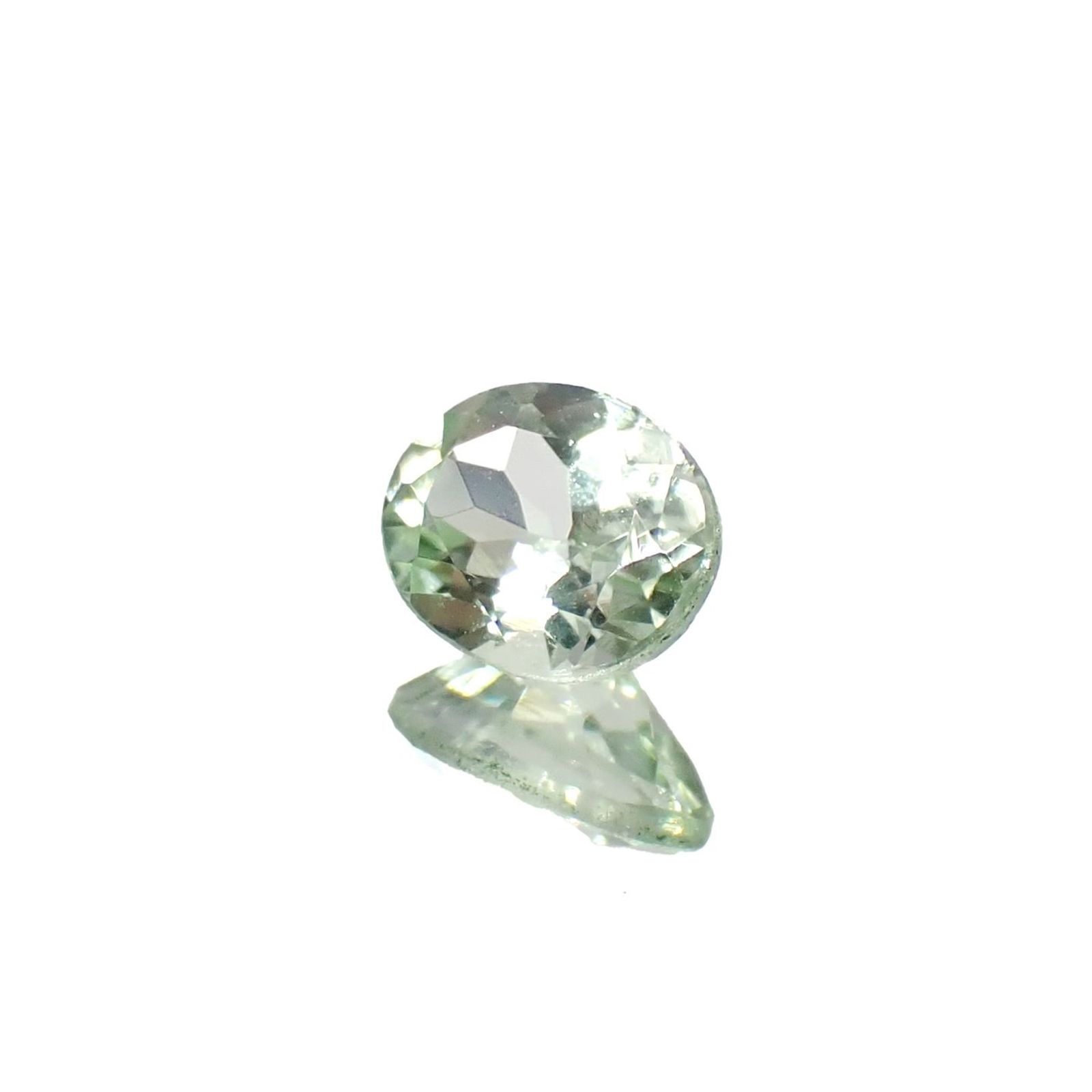 ミントペリドット パキスタン/ノルウェー産 0.40ct / 5.2x4.2mm前後 [250730640]