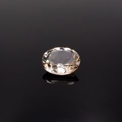 含バリウム・サニディン(宝石名サニディン)ドイツ産 1.82ct 識別済[231224976]9.6x7.3mm前後