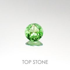 ミントガーネット タンザニア産 ルース 0.23ct[5516]4.2×4.1mm前後